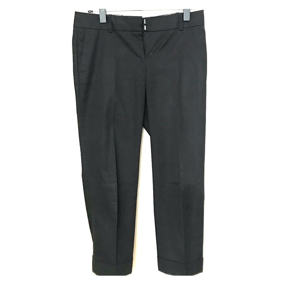 Ann Taylor straight leg crop, Black, Sz 4P